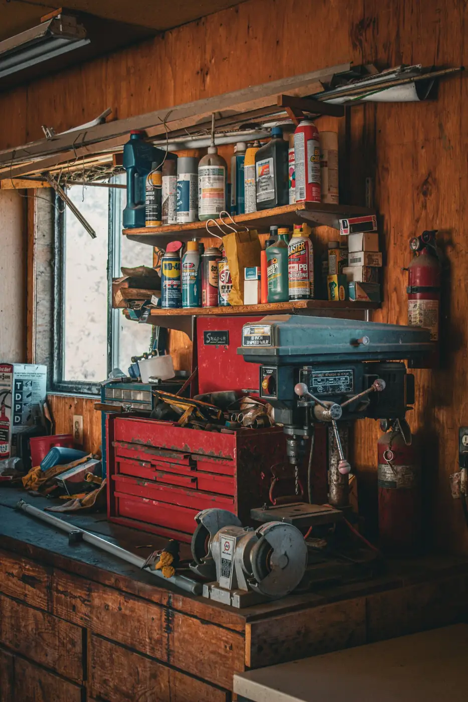 Workshop, store and garage space